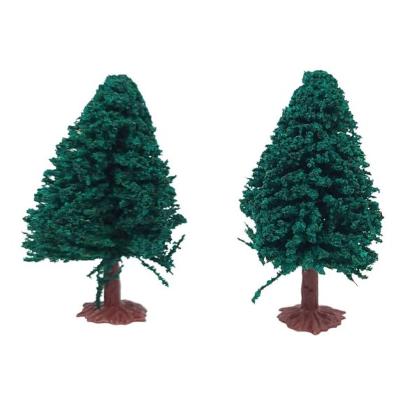 LIfe Like Trains Accessories Telephone Poles Railroad Road Signs Trees Lot - Picture 6 of 15